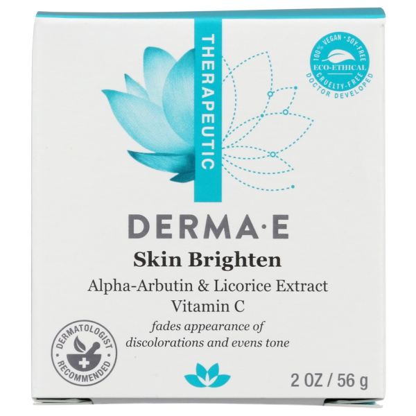 DERMA E: Skin Brighten, 2 oz