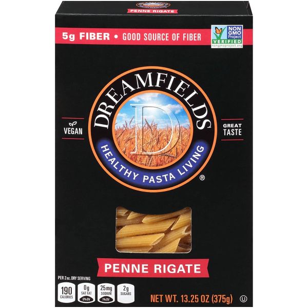 DREAMFIELDS: Penne Rigate Pasta, 13.25 oz