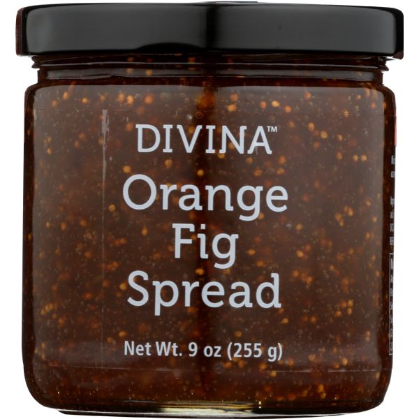 DIVINA: Orange Fig Spread, 9 oz