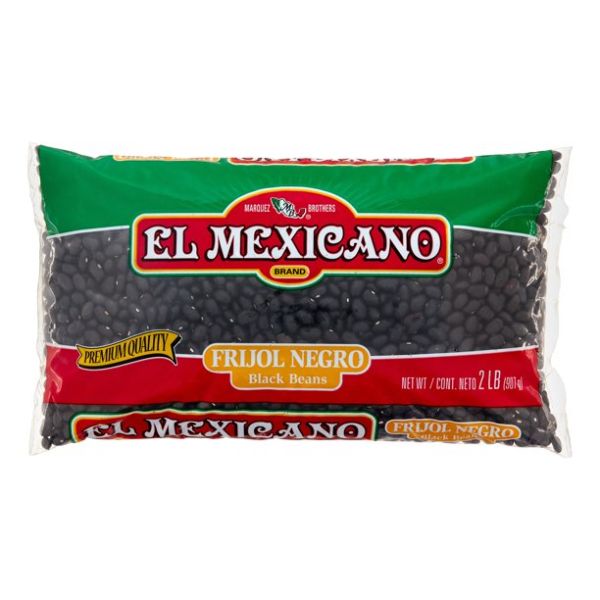 EL MEXICANO: Beans Black, 32 oz