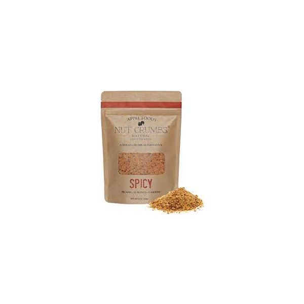 NUT CRUMBS: Nut Crumbs Spicy, 8 oz