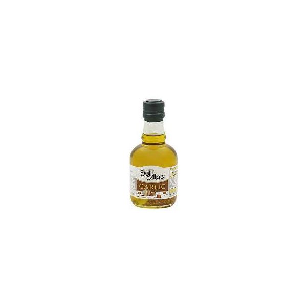 DELL ALPE: Oil Olive Xvrgn Garlic, 8.5 oz