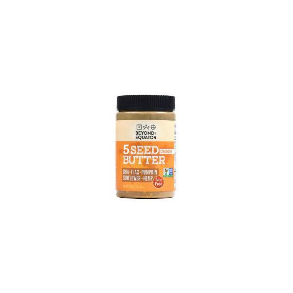 BEYOND THE EQUATOR: Butter 5 Seed Crunchy, 16 oz