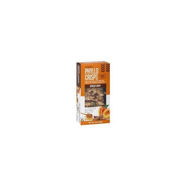 NU BAKE: Phyllo Crisps Apricot Hny, 2.8 oz