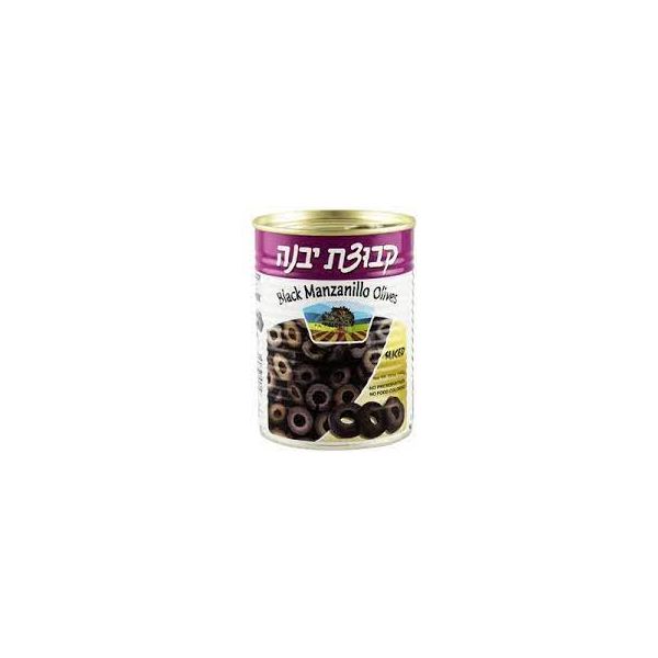 KUVZAT: Olive Black Sliced, 19 oz
