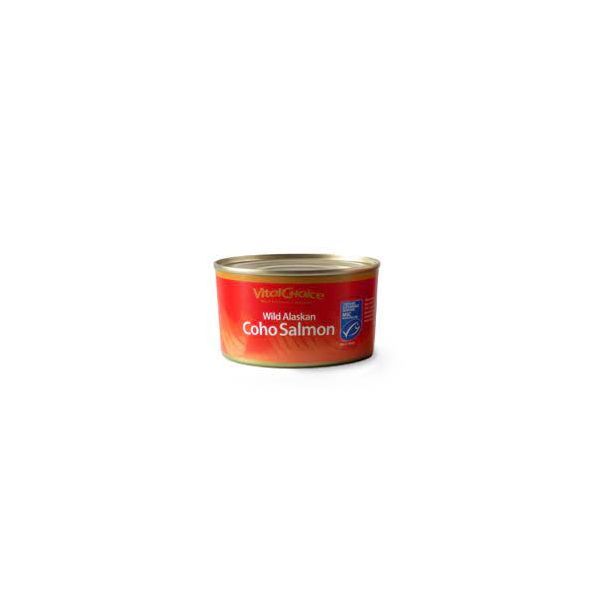 VITAL CHOICE: Salmon Alaskan Coho Tradi, 7.5 oz