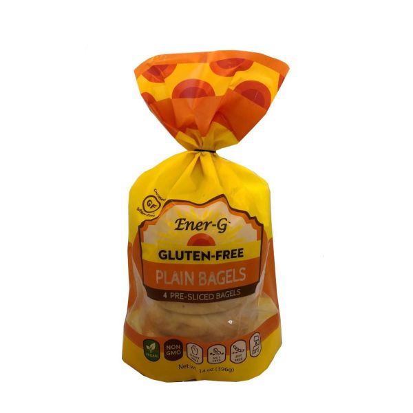 ENER G FOODS: Plain Bagels, 14 oz