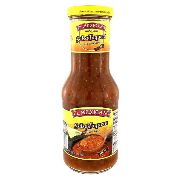 EL MEXICANO: Salsa Hot Taquera, 17.6 oz