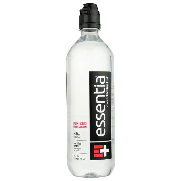 ESSENTIA: Ionized Alkaline Water Sport Cap Bottle, 700 ml