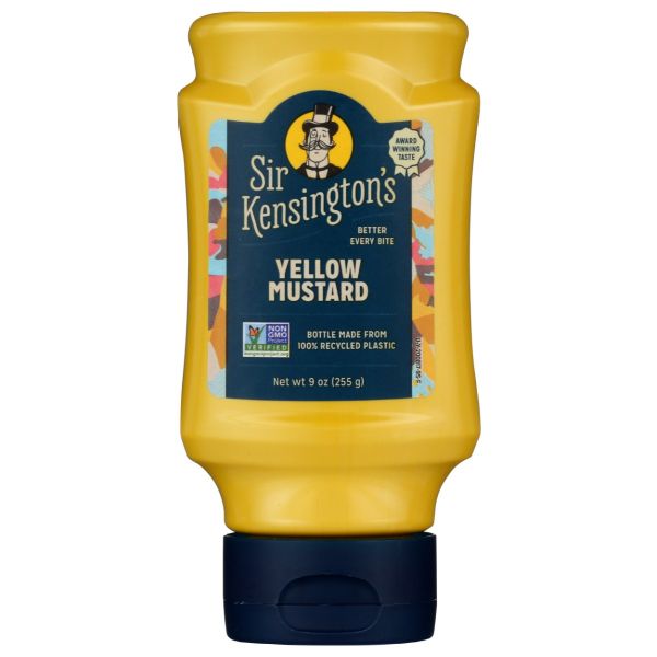 SIR KENSINGTONS: Yellow Mustard, 9 oz