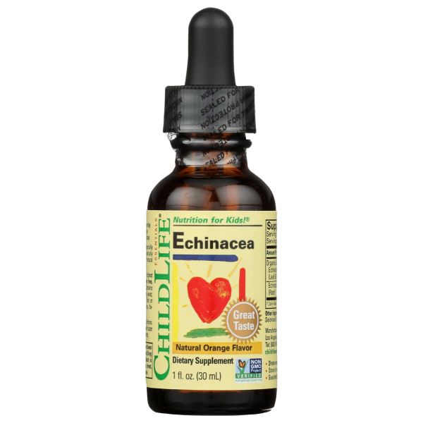 CHILDLIFE: Echinacea Natural Orange Flavor Liquid Formula, 1 fo