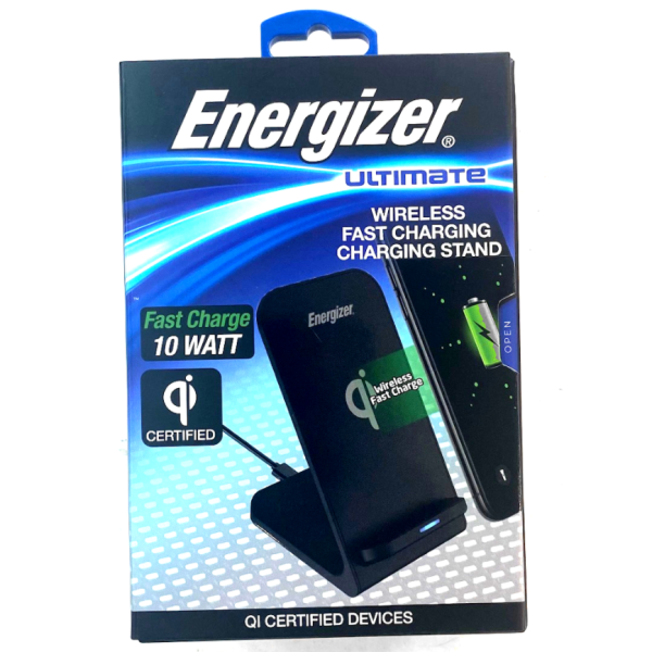 ENERGIZER ULTIMATE: Wireless Fast Charging Stand, 1 ea