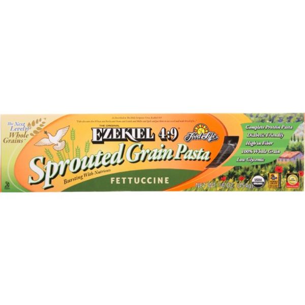 FOOD FOR LIFE: Ezekiel Fettucine Sprouted Grain Pasta, 16 oz