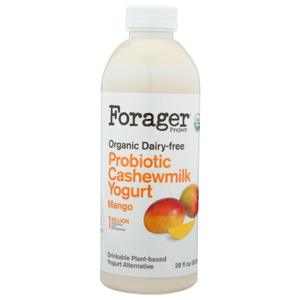 FORAGER: Mango Probiotic Yogurt Cashewmilk, 28 oz