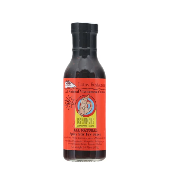 LOTUS RESTARANT: Spicy Stir Fry Sauce, 14.75 fo