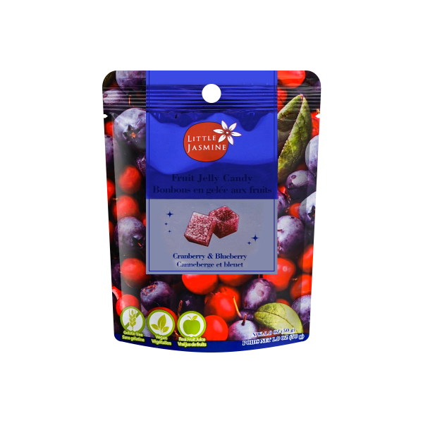 LITTLE JASMINE: Jelly Cranbry Blueberry, 1.8 oz