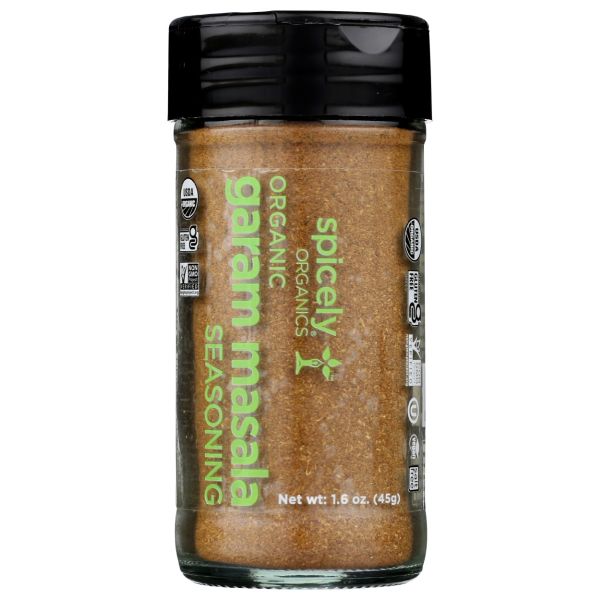 SPICELY ORGANICS: Organic Garam Masala Seasoning Jar, 1.6 oz