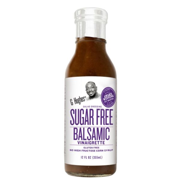 G HUGHES: Balsamic Vinaigrette Sugar Free, 12 fo