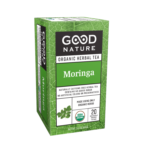 GOOD NATURE: Organic Moringa Tea, 40 gm