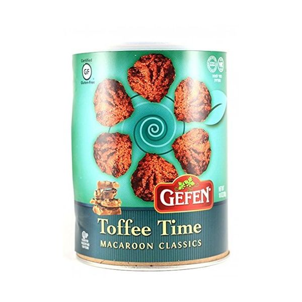 GEFEN: Toffee Time Macaroon, 10 oz