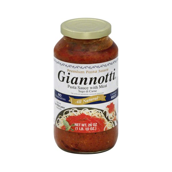 GIANNOTTI: Bolognese Neapolitan Style Sauce, 26 oz