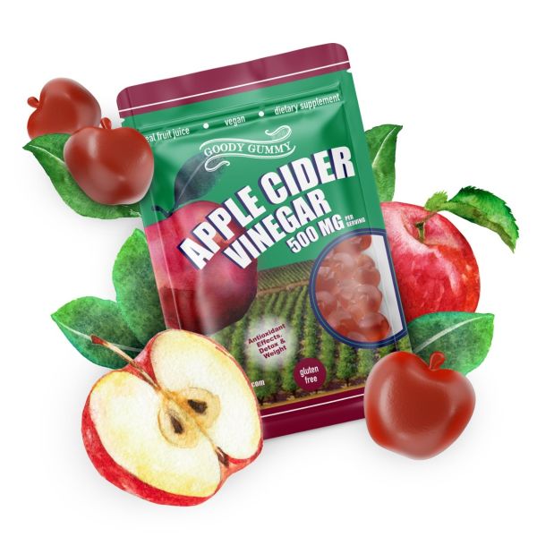 GOODY GUMMY: Apple Cider Vinegar Gummy, 2.25 oz