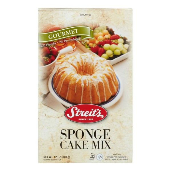 STREITS: Sponge Cake Mix No Pan, 12 oz