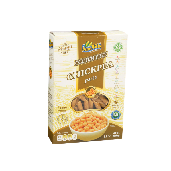 SAM MILLS: Chickpea Pasta Penne Gluten Free, 8.8 oz