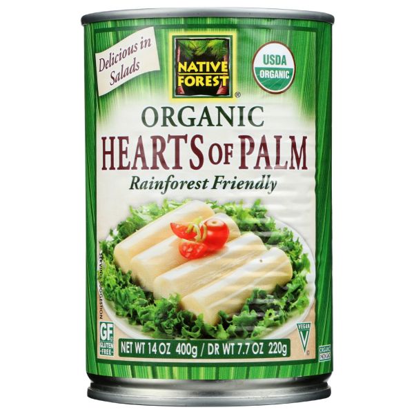 NATIVE FOREST: Organic Hearts Of Palm, 14 oz