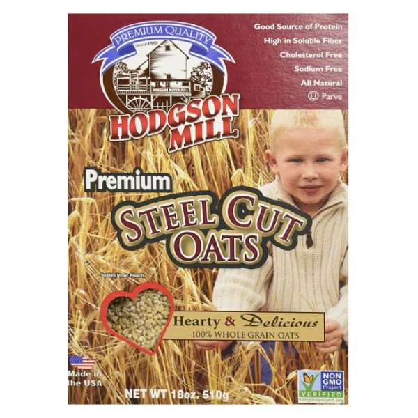 HODGSON MILL: Steel Cut Oats, 18 oz