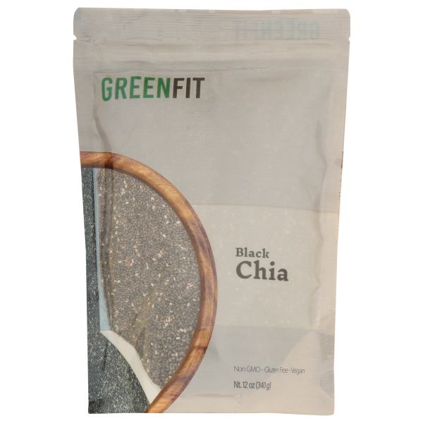 GREENFIT: Black Chia, 12 oz