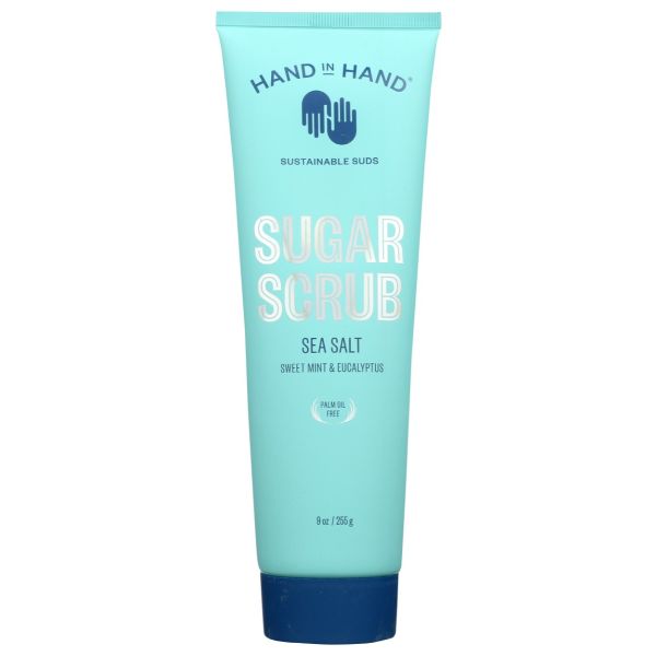 HAND IN HAND: Sea Salt Sugar Scrub, 9 oz