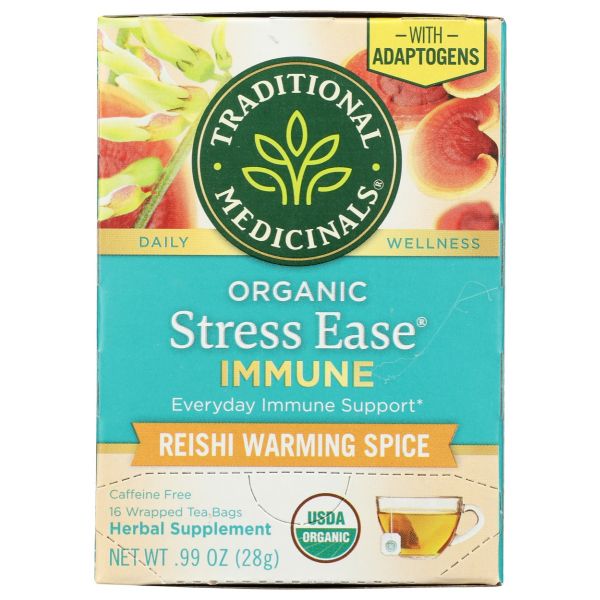 TRADITIONAL MEDICINALS: Stress Ease Immune Tea, 16 bg