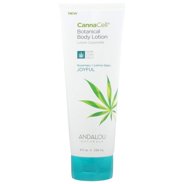 ANDALOU NATURALS: Cannacell Body Lotion Joyful, 8 fo