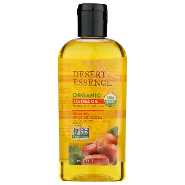 DESERT ESSENCE: Organic Jojoba Oil, 4 fo