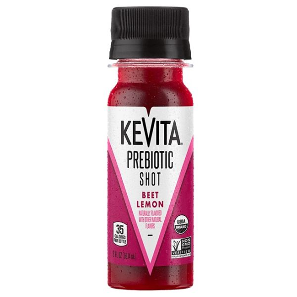 KEVITA: Prebiotic Shot Beet Lemon, 2 oz