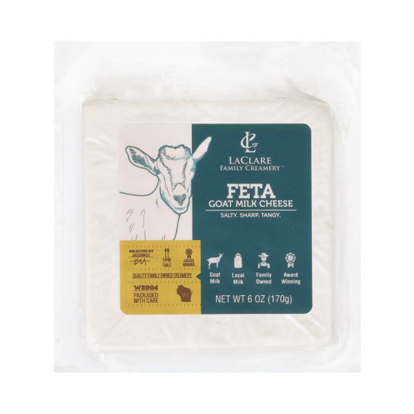 LACLARE FARMS: Cheese Goat Feta, 6 oz