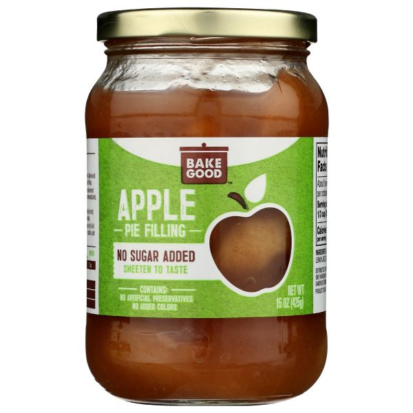 BAKE GOOD: Pie Filling Apple, 15 oz