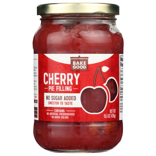 BAKE GOOD: Pie Filling Cherry, 15.5 oz