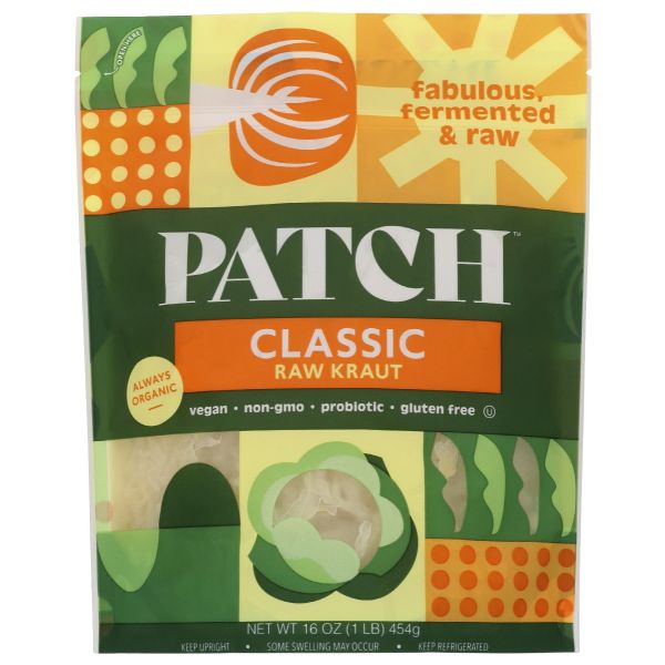 PATCH: Classic Raw Kraut, 16 oz