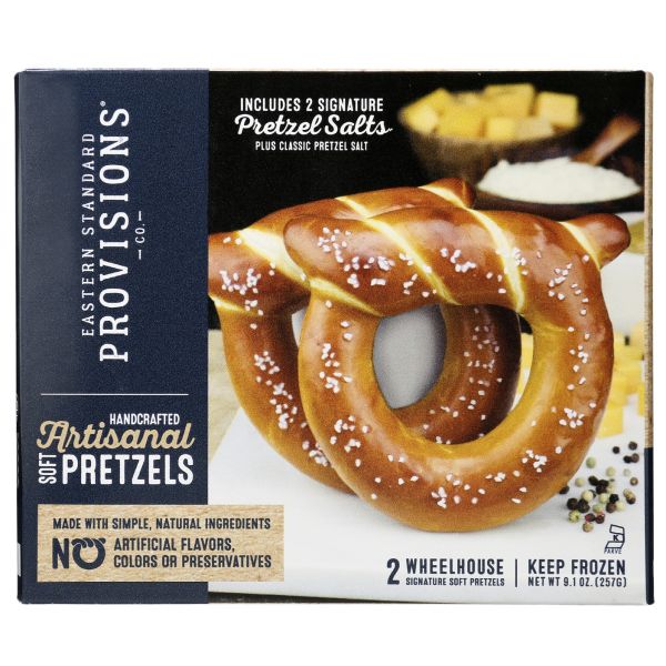 EASTERN STANDARD PROVISIONS: 2 Wheelhouse Signature Soft Pretzel, 9.1 oz