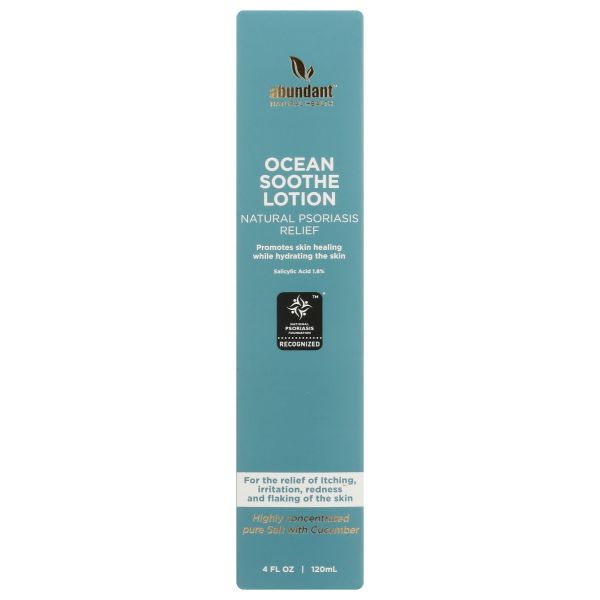 ABUNDANT NATURAL HEALTH: Ocean Soothe Psoriasis Lotion, 4 fo