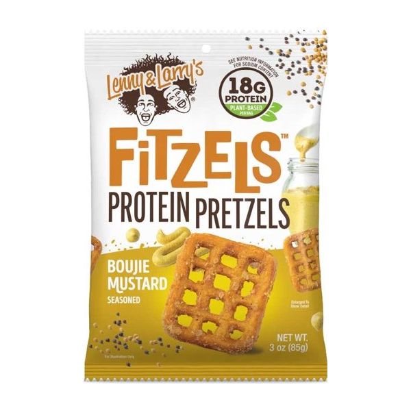 LENNY & LARRYS: Fitzels Boujie Mustard Pretzel, 3 oz