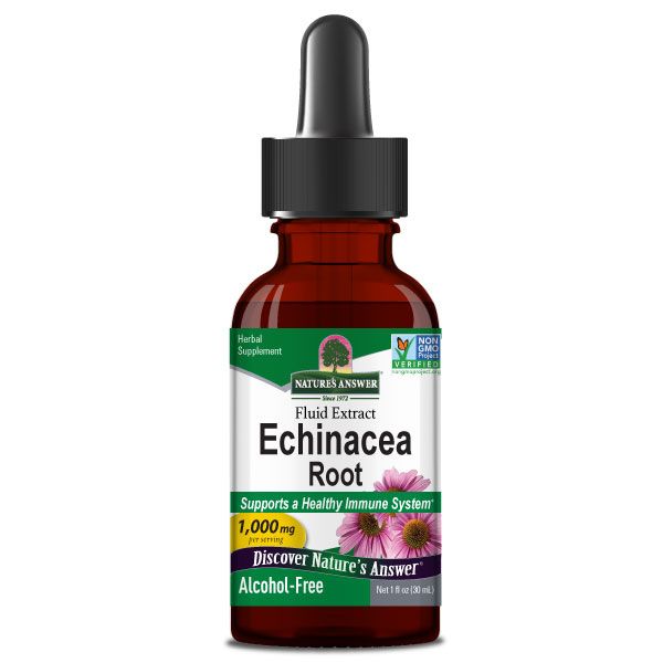 NATURE'S ANSWER: Echinacea Alcohol Free 1000 mg, 1 oz