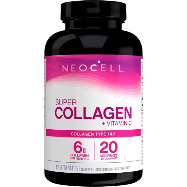 NEOCELL: Super Collagen Plus C 6000 mg, 120 Tablets