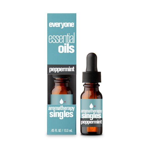 EVERYONE: Aromatherapy Singles Essential Oil Peppermint, 0.45 oz