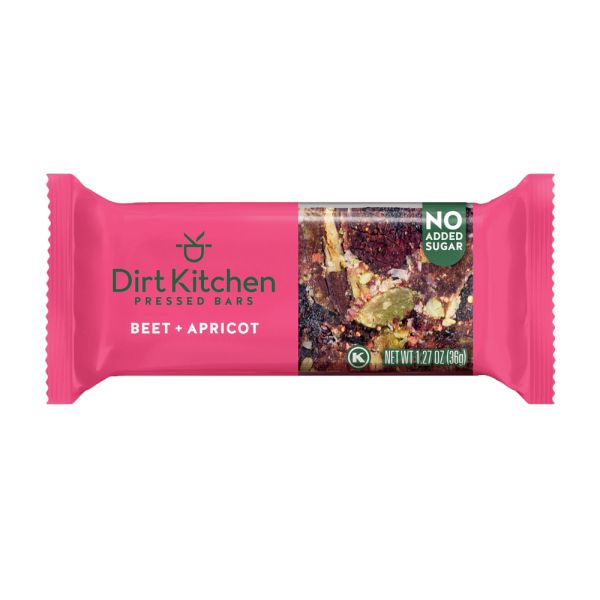 DIRT KITCHEN: Bar Apricot Beets Pumpkin, 1.27 OZ