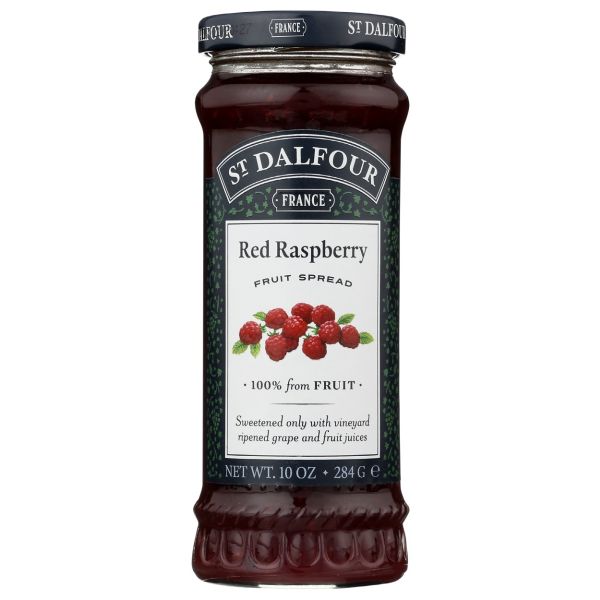 ST DALFOUR: Red Raspberry, 10 oz
