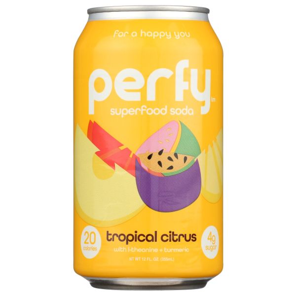 PERFY: Tropical Citrus Soda, 12 fo