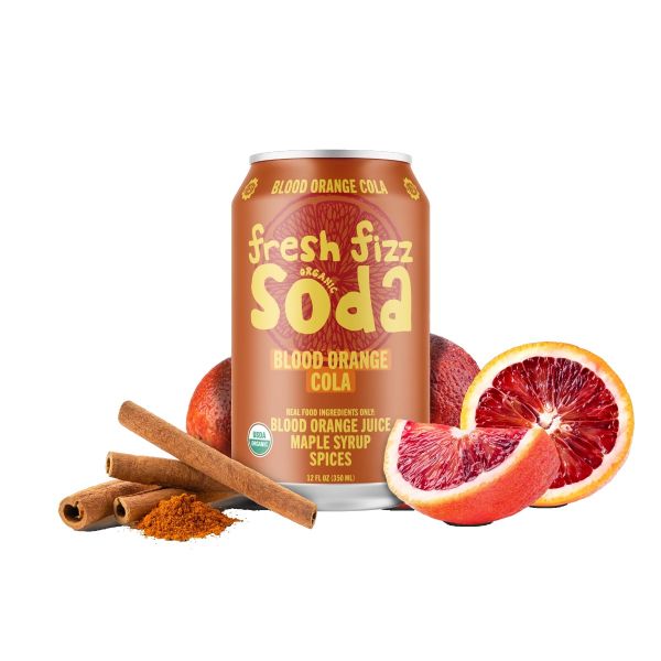 FRESH FIZZ: Blood Orange Cola, 12 fo